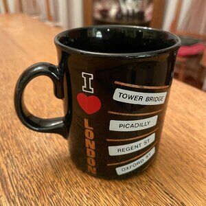I Love London Double Decker Bus Souvenir Coffee Cup Mug